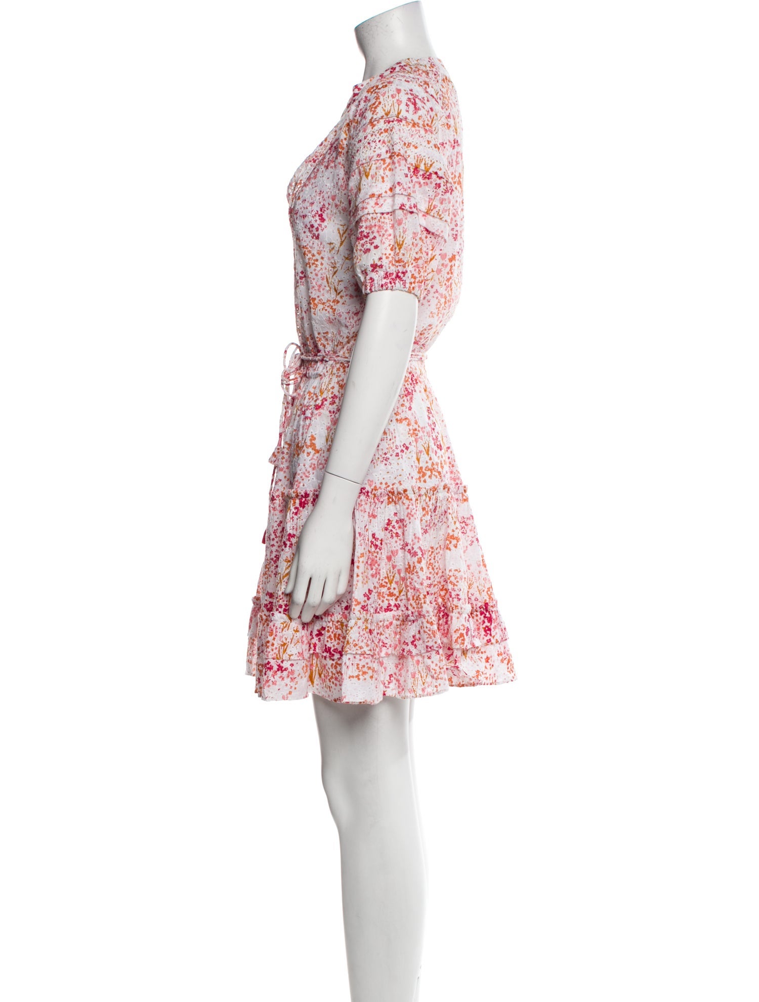 Poupette St Barth Floral Print Mini Dress