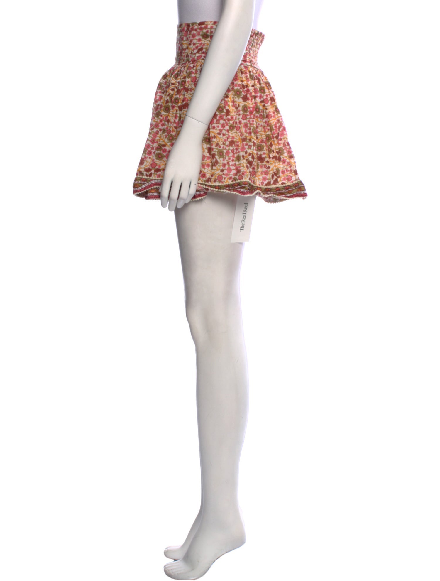 Poupette St Barth Printed Mini Skirt