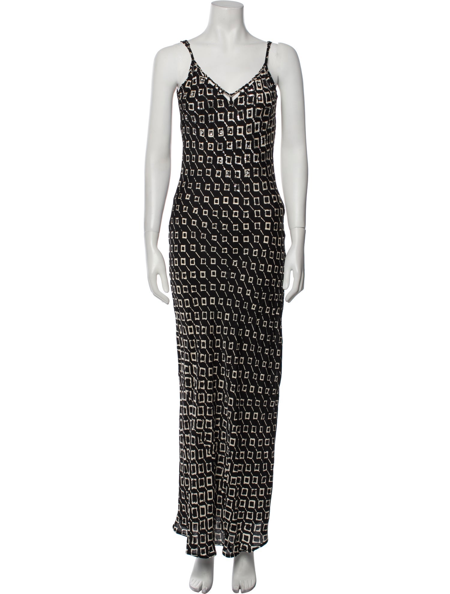 Poupette St Barth Printed Long Dress