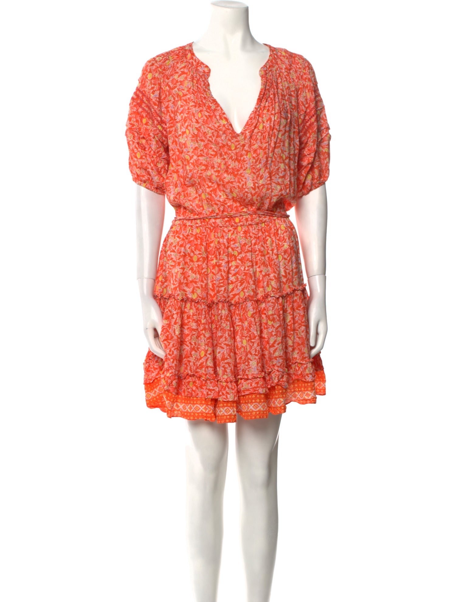 Poupette St Barth Printed Mini Dress