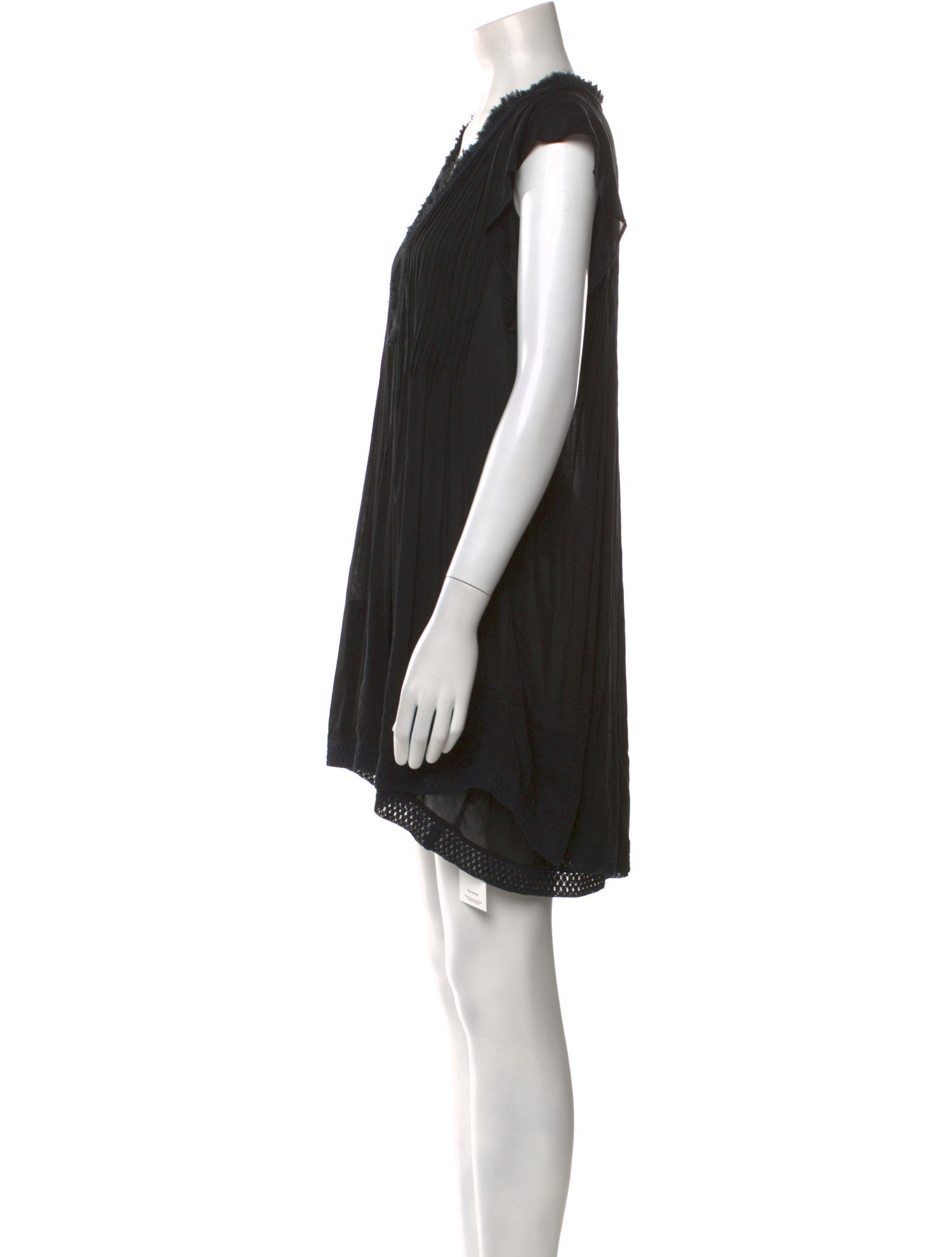 Poupette St Barth V-Neck Mini Dress