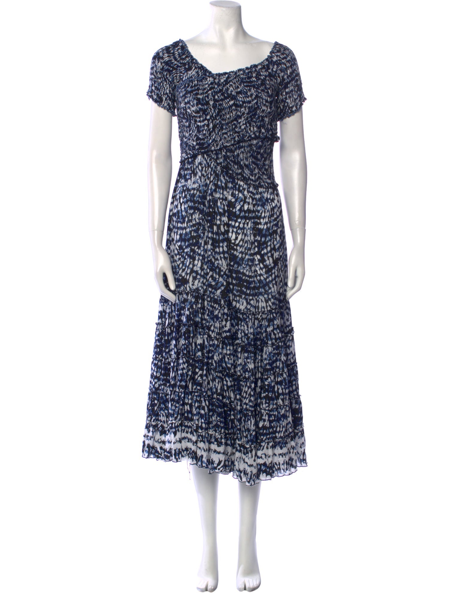 Poupette St Barth Silk Long Dress