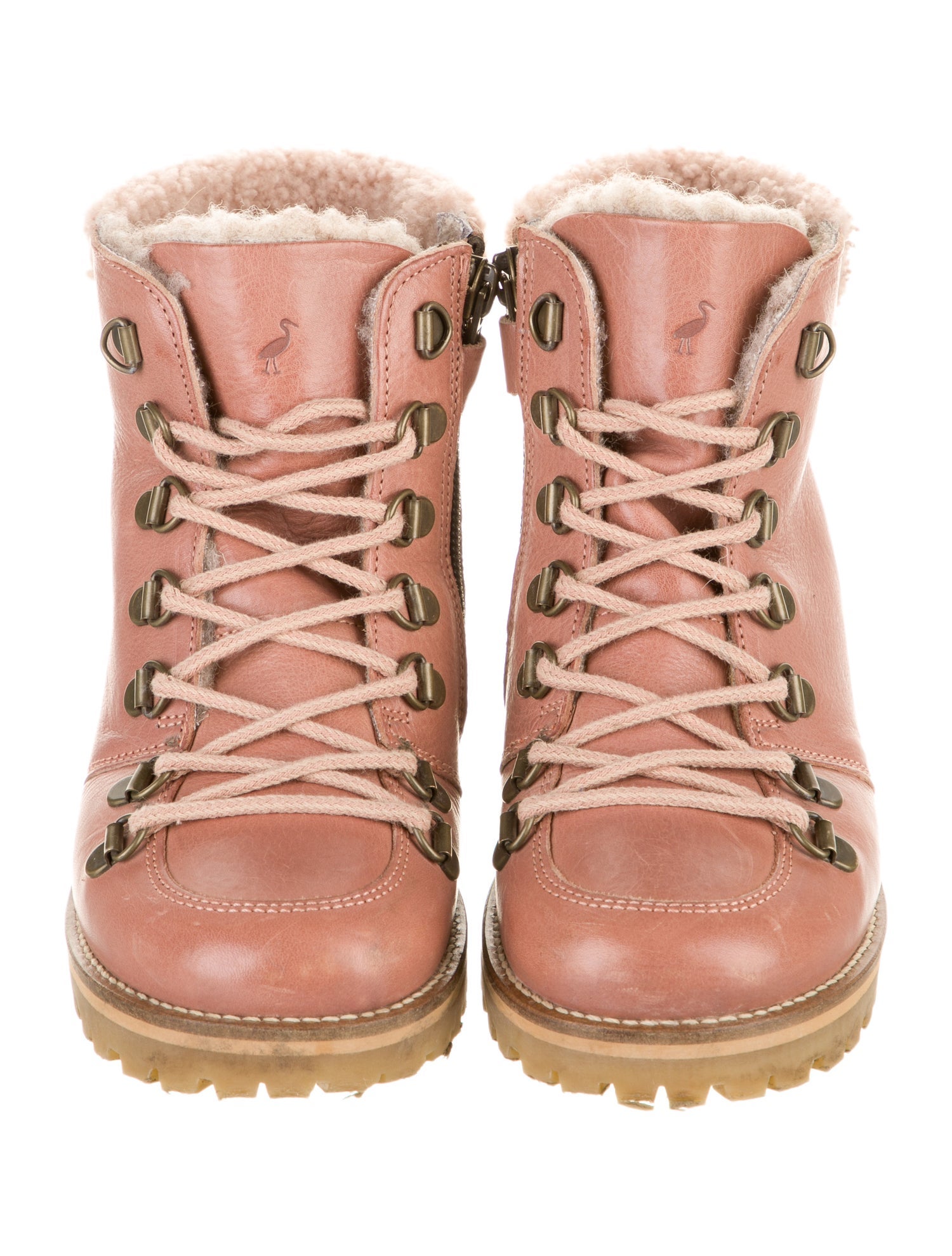 Poupette St Barth Poupette St Barth Girls Leather Ankle Boot