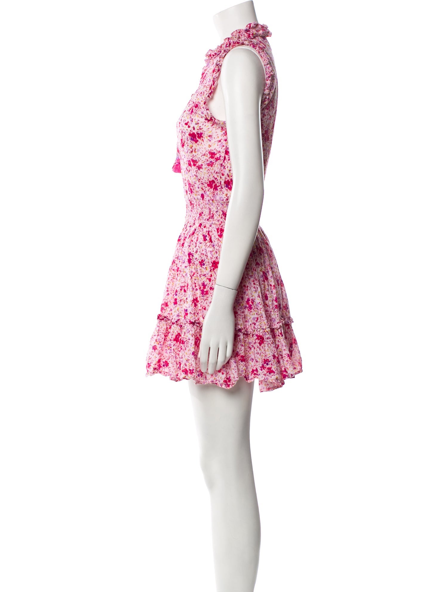 Poupette St Barth Floral Print Mini Dress