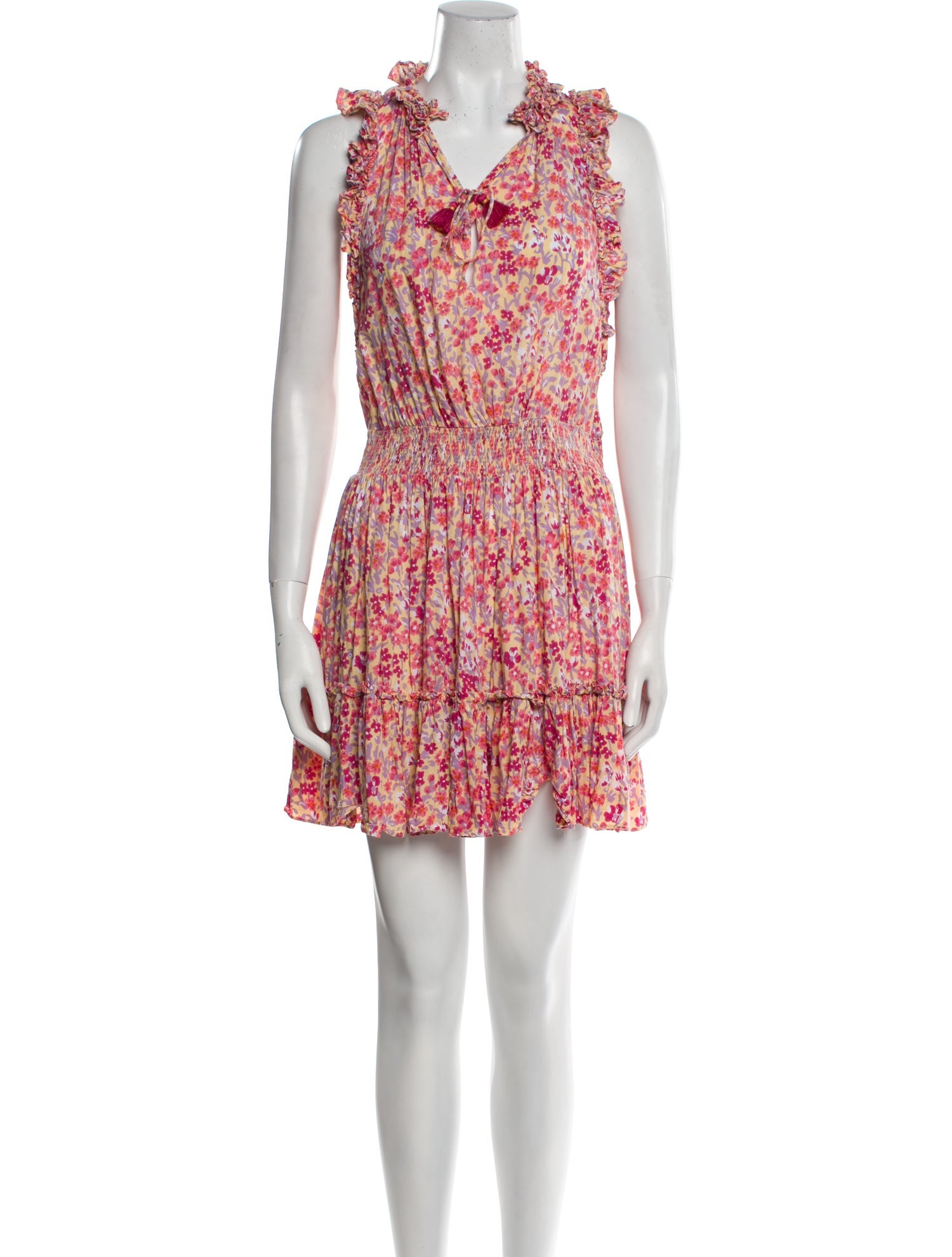 Poupette St Barth Printed Mini Dress