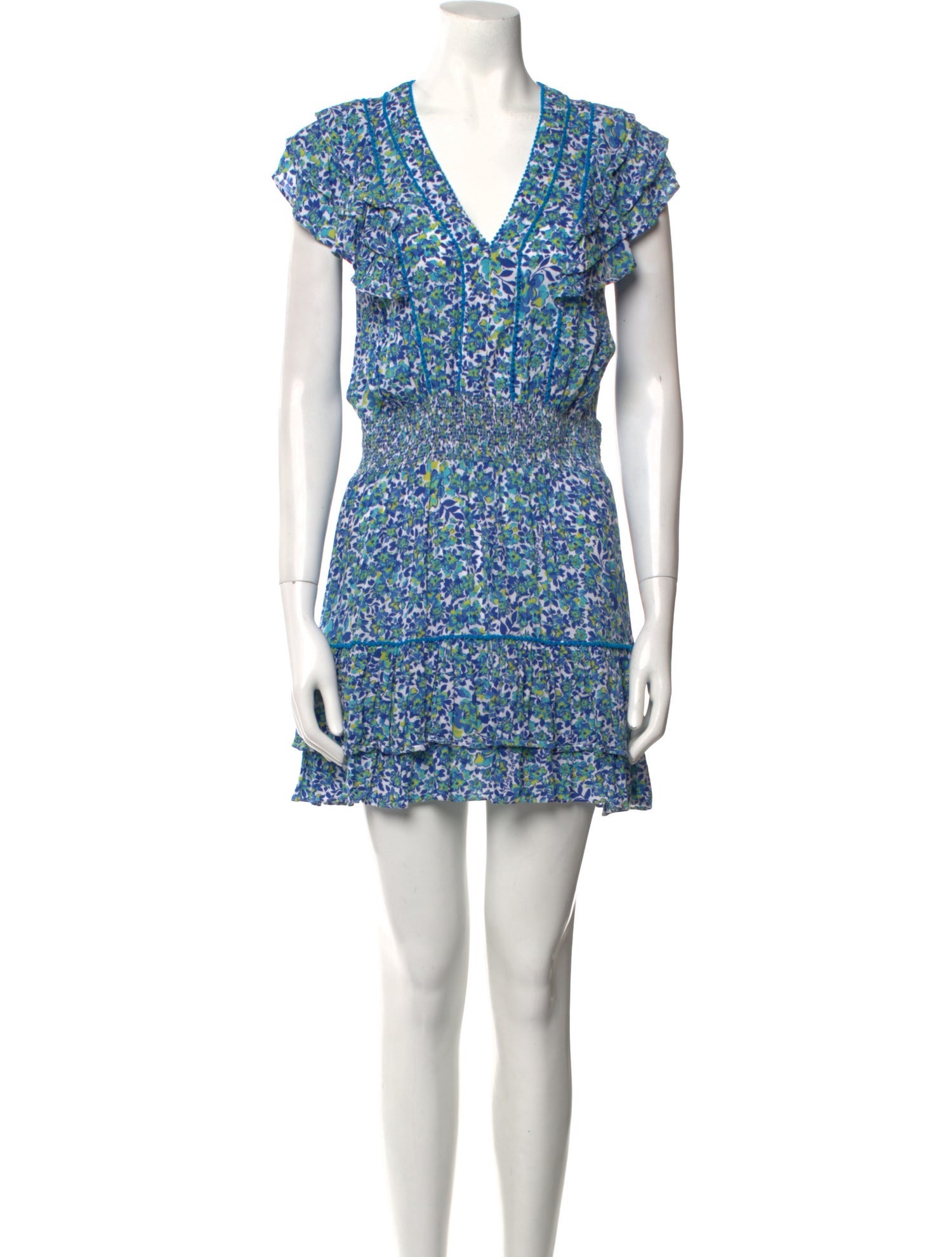 Poupette St Barth Floral Print Mini Dress