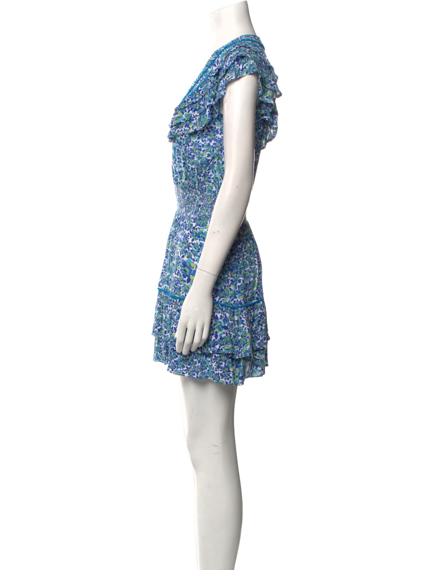 Poupette St Barth Floral Print Mini Dress