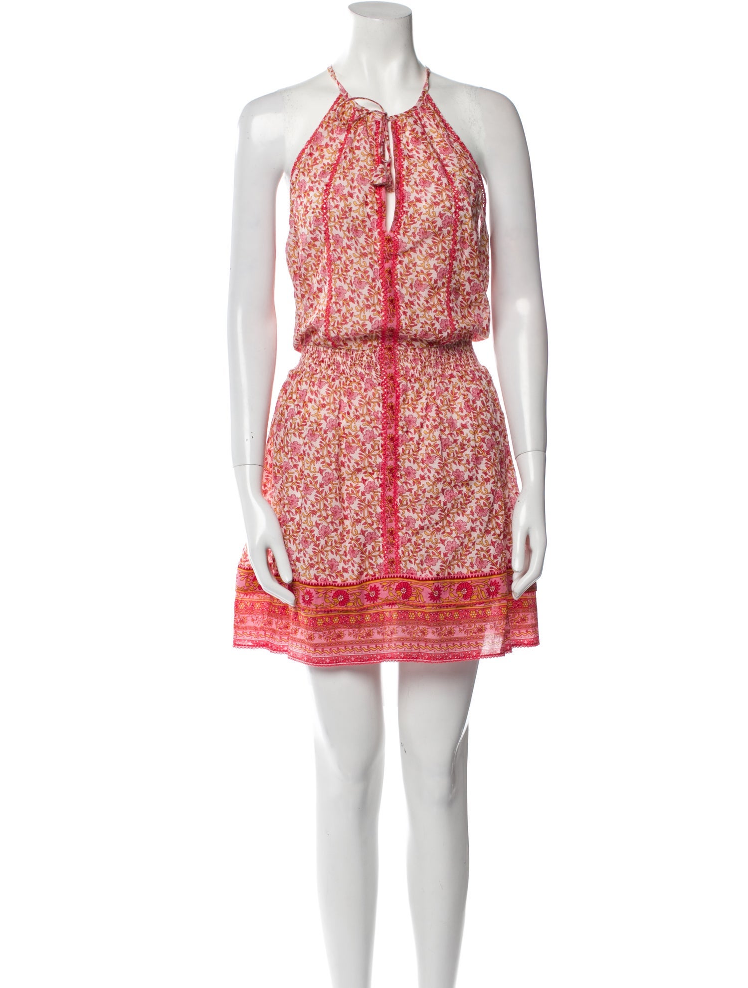 Poupette St Barth Printed Mini Dress
