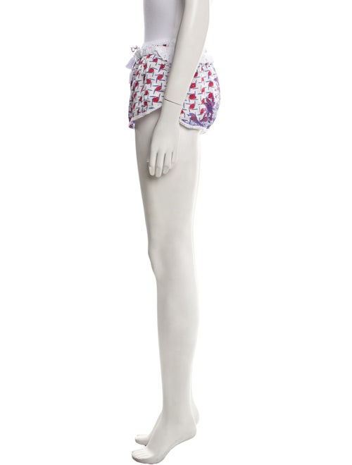 Poupette St Barth Silk Mini Shorts