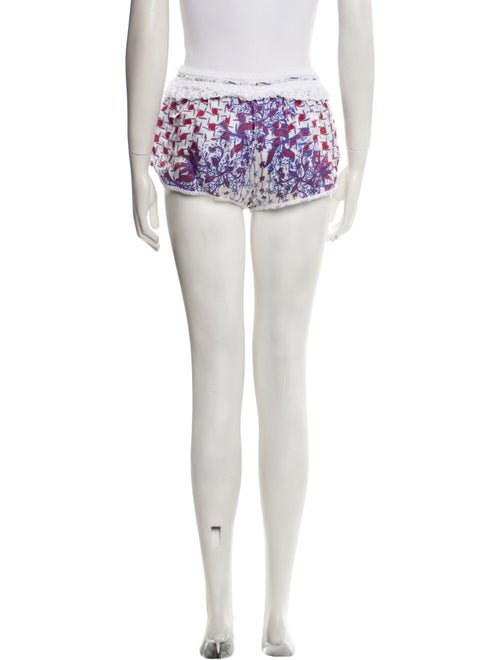 Poupette St Barth Silk Mini Shorts