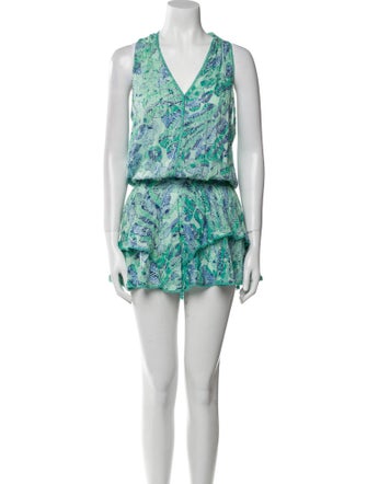 Poupette St Barth Printed Mini Dress