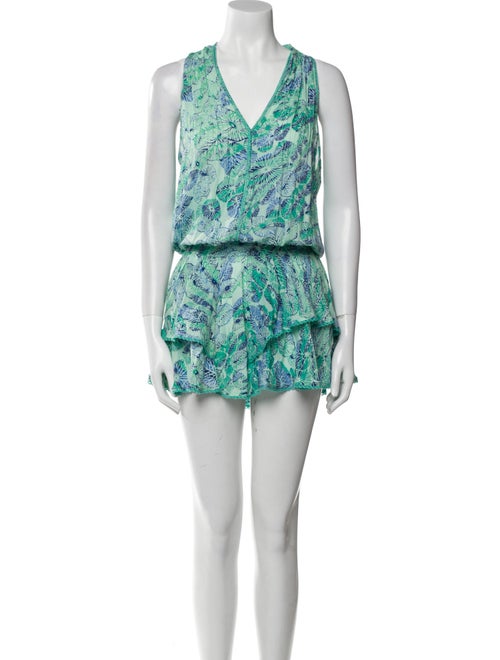 Poupette St Barth Printed Mini Dress