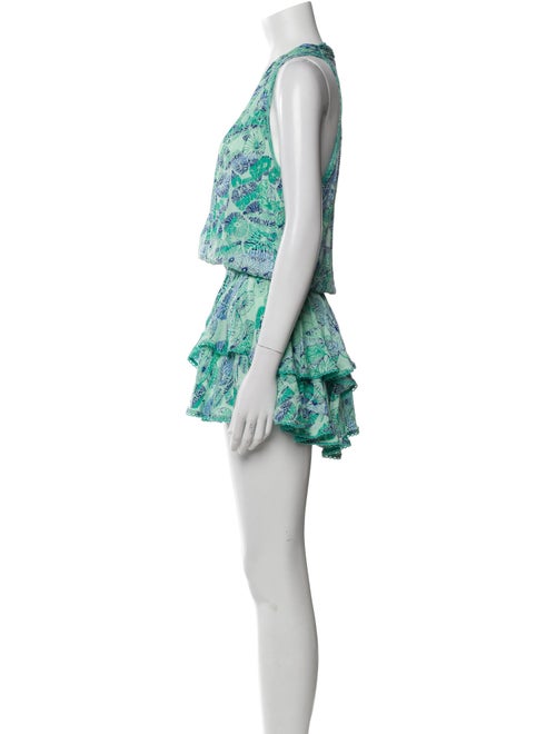 Poupette St Barth Printed Mini Dress