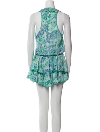 Poupette St Barth Printed Mini Dress