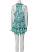 Poupette St Barth Printed Mini Dress