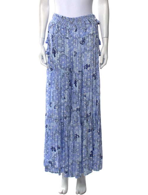 Poupette St Barth Printed Wide Leg Pants