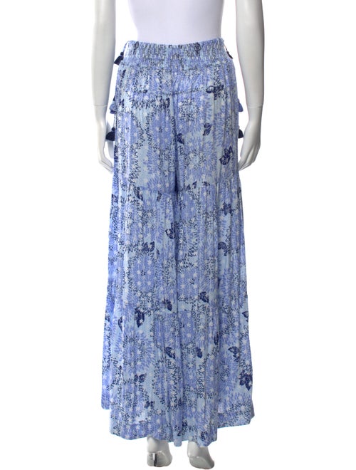 Poupette St Barth Printed Wide Leg Pants