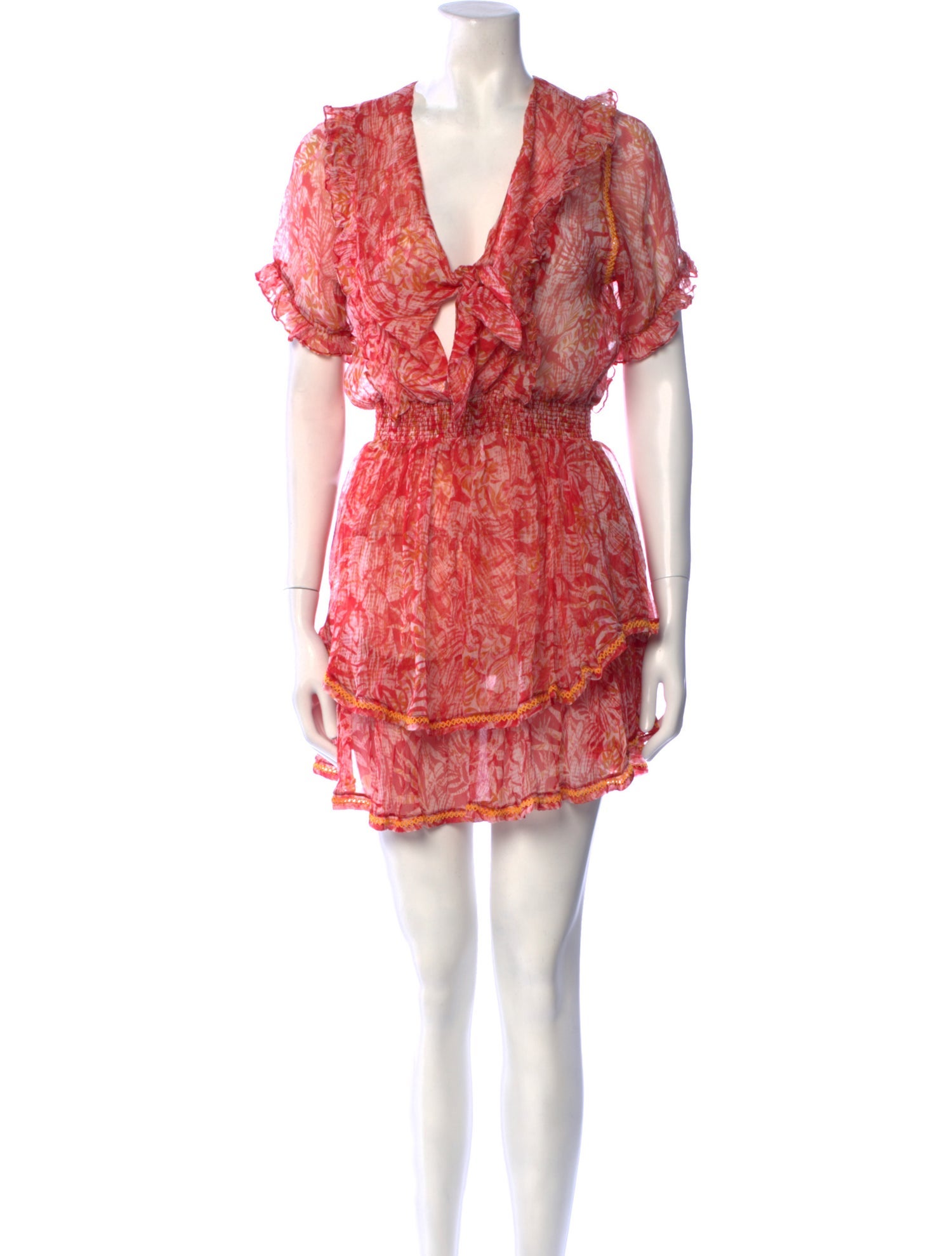 Poupette St Barth Silk Mini Dress w/ Tags