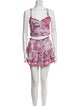 Poupette St Barth Floral Print Skirt Set