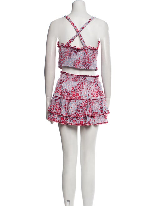 Poupette St Barth Floral Print Skirt Set