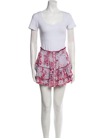 Poupette St Barth Floral Print Skirt Set