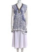 Poupette St Barth Paisley Print V-Neck Tunic