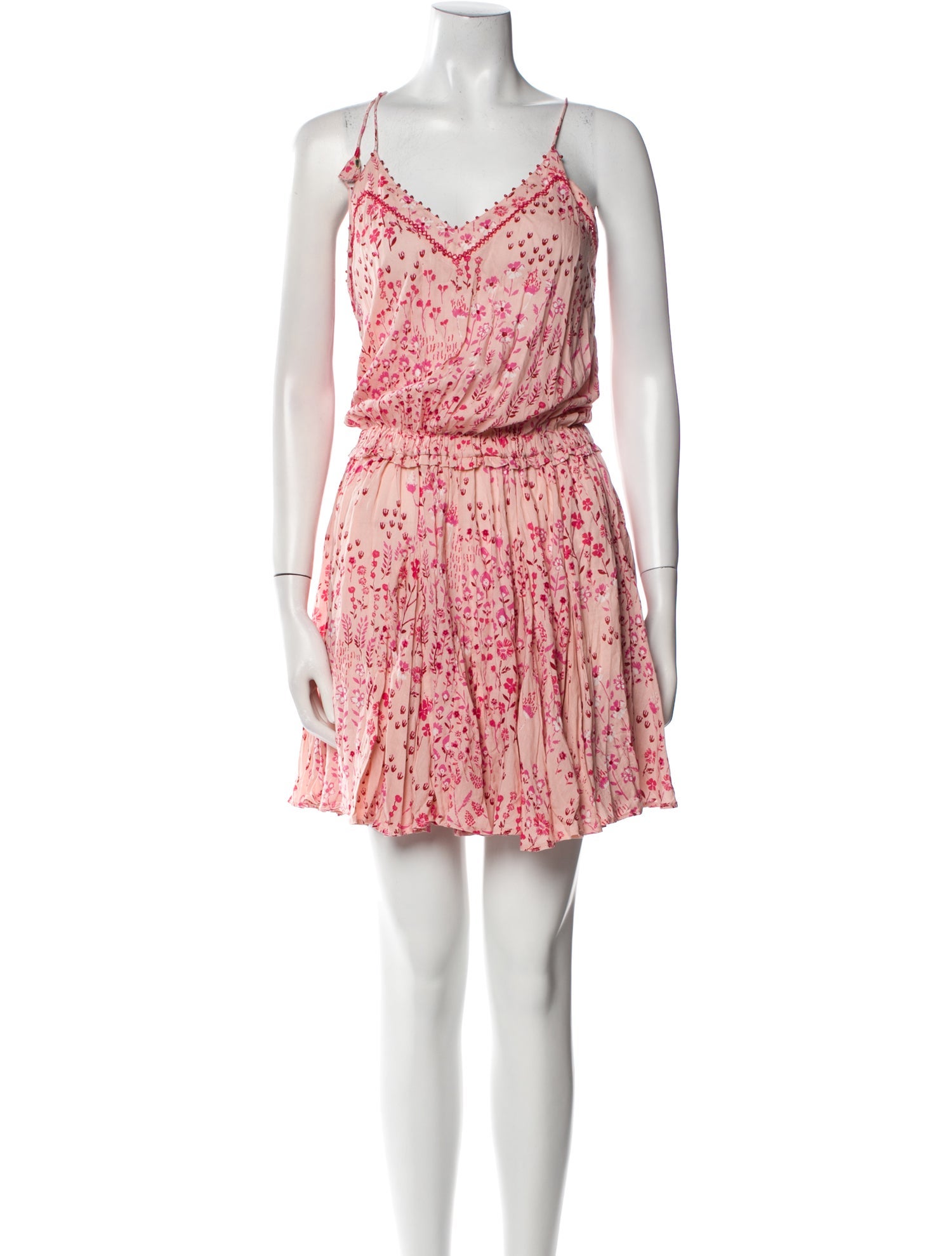 Poupette St Barth Printed Mini Dress