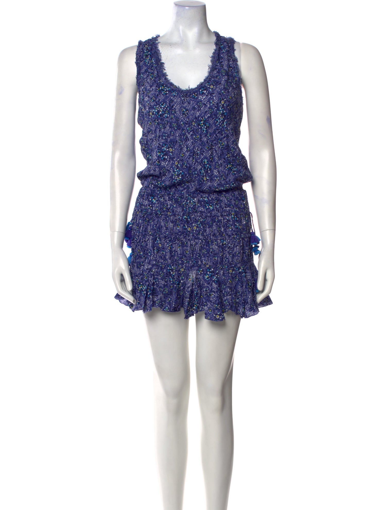 Poupette St Barth Printed Mini Dress