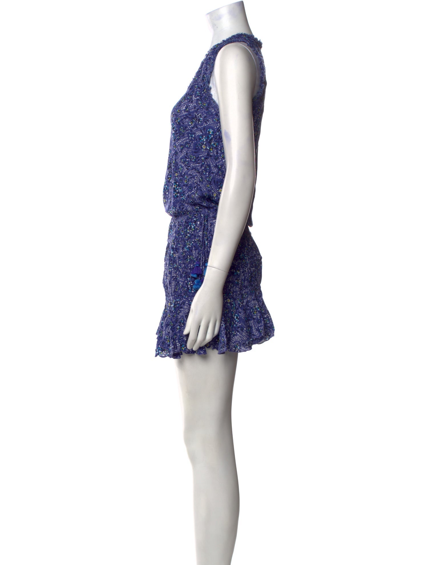 Poupette St Barth Printed Mini Dress