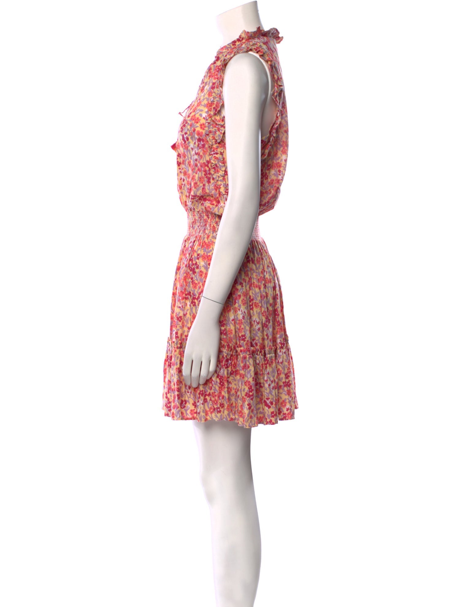 Poupette St Barth Floral Print Mini Dress