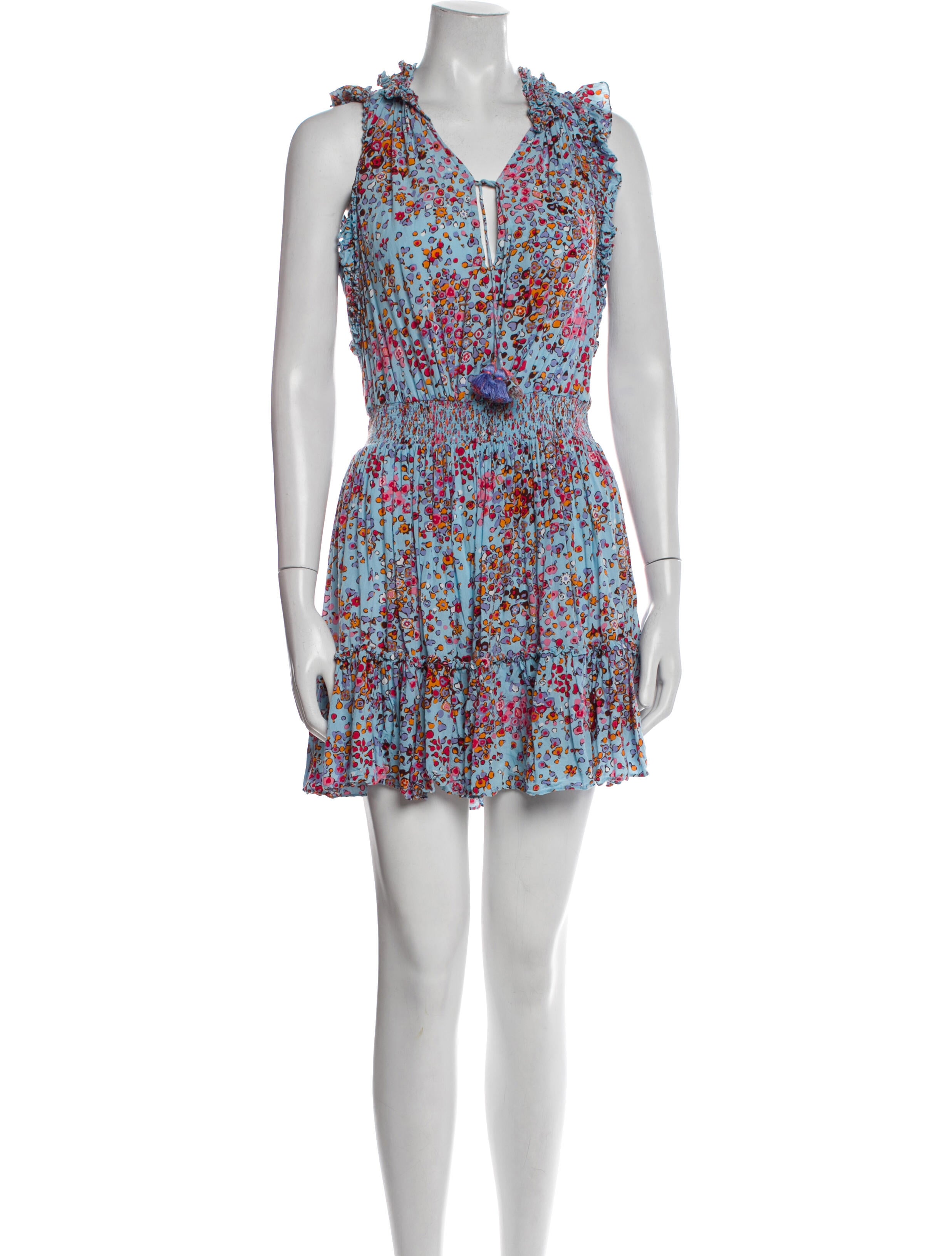 Poupette St Barth Printed Mini Dress