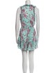 Poupette St Barth Printed Mini Dress