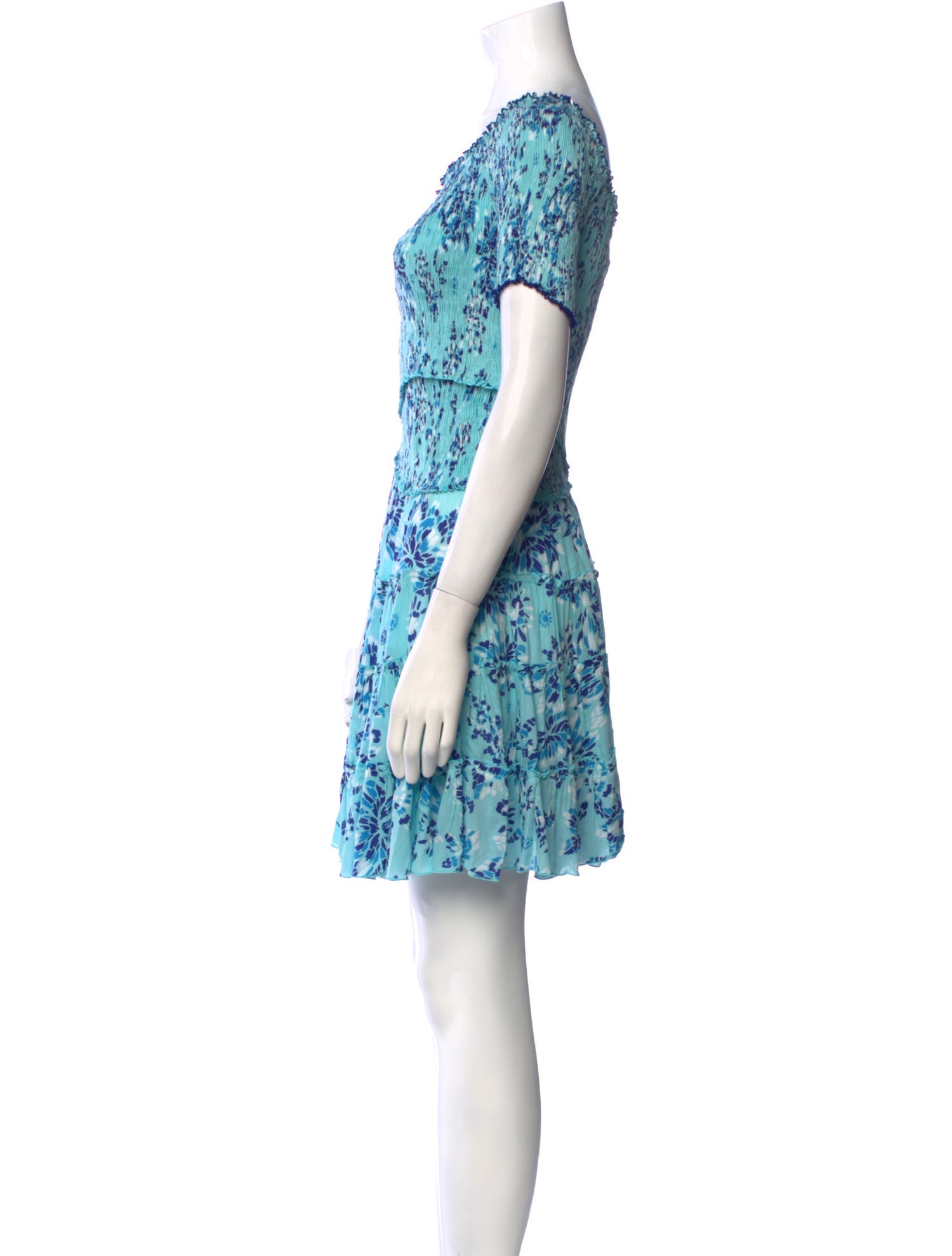 Poupette St Barth Floral Print Mini Dress