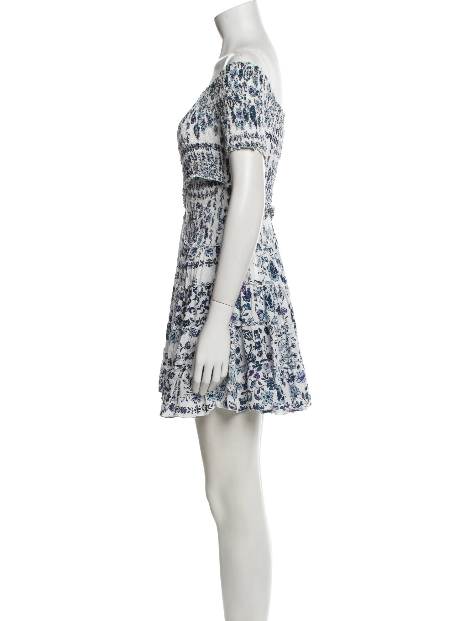 Poupette St Barth Floral Print Mini Dress