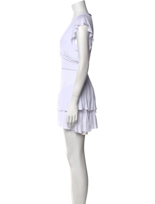 Poupette St Barth V-Neck Mini Dress