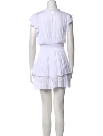 Poupette St Barth V-Neck Mini Dress