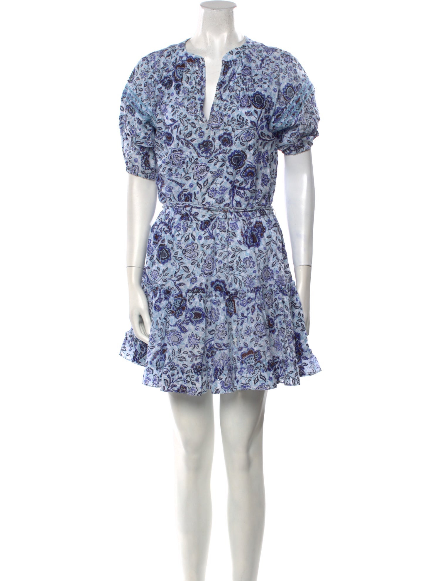 Poupette St Barth Floral Print Mini Dress