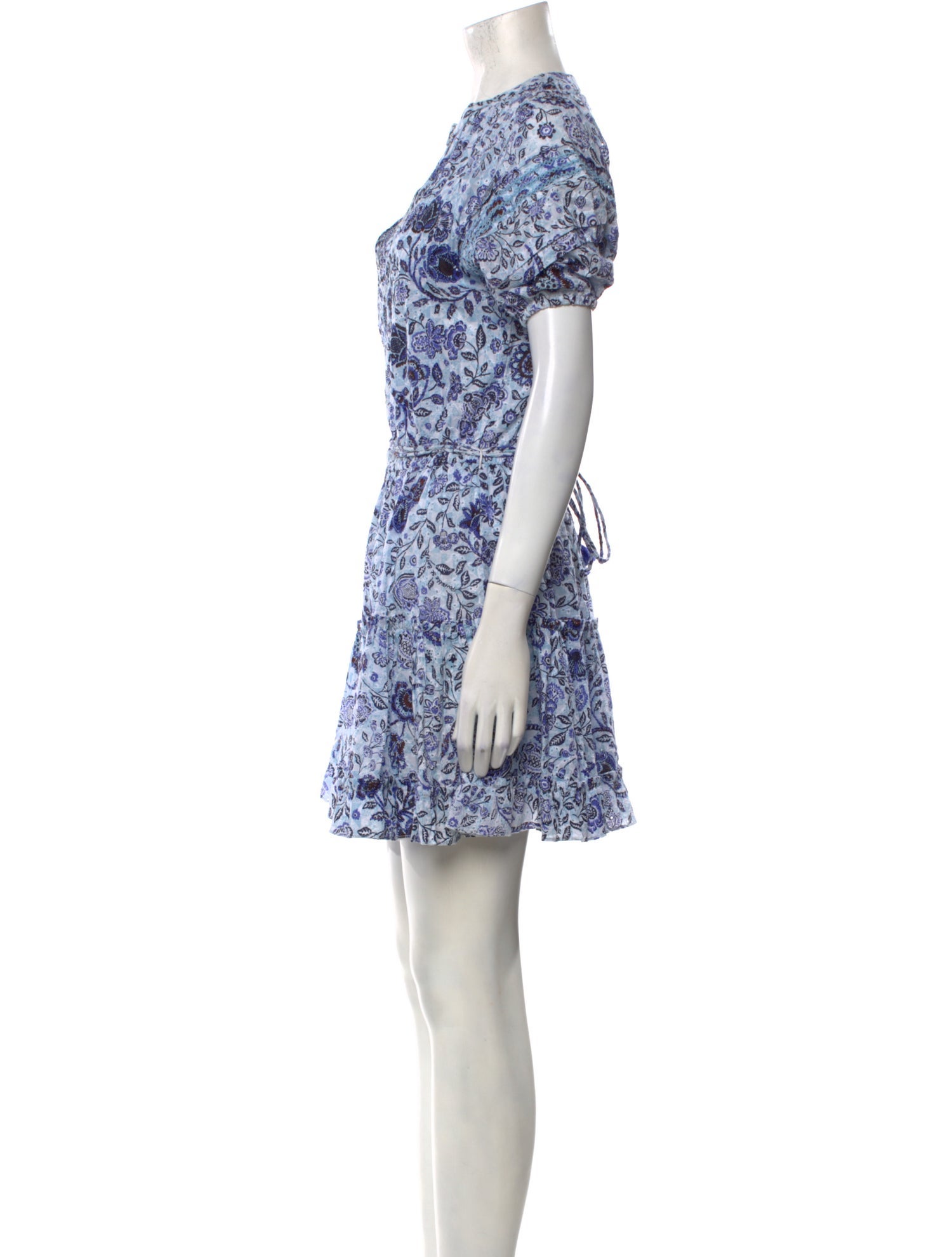 Poupette St Barth Floral Print Mini Dress