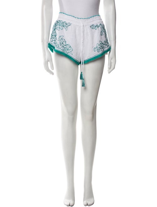 Poupette St Barth Printed Mini Shorts