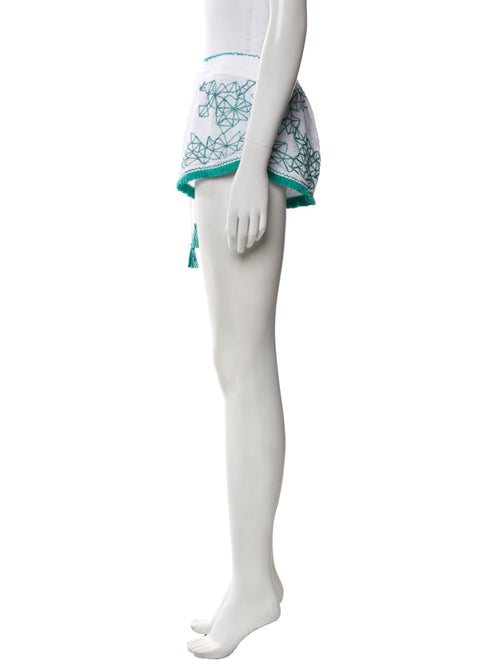 Poupette St Barth Printed Mini Shorts