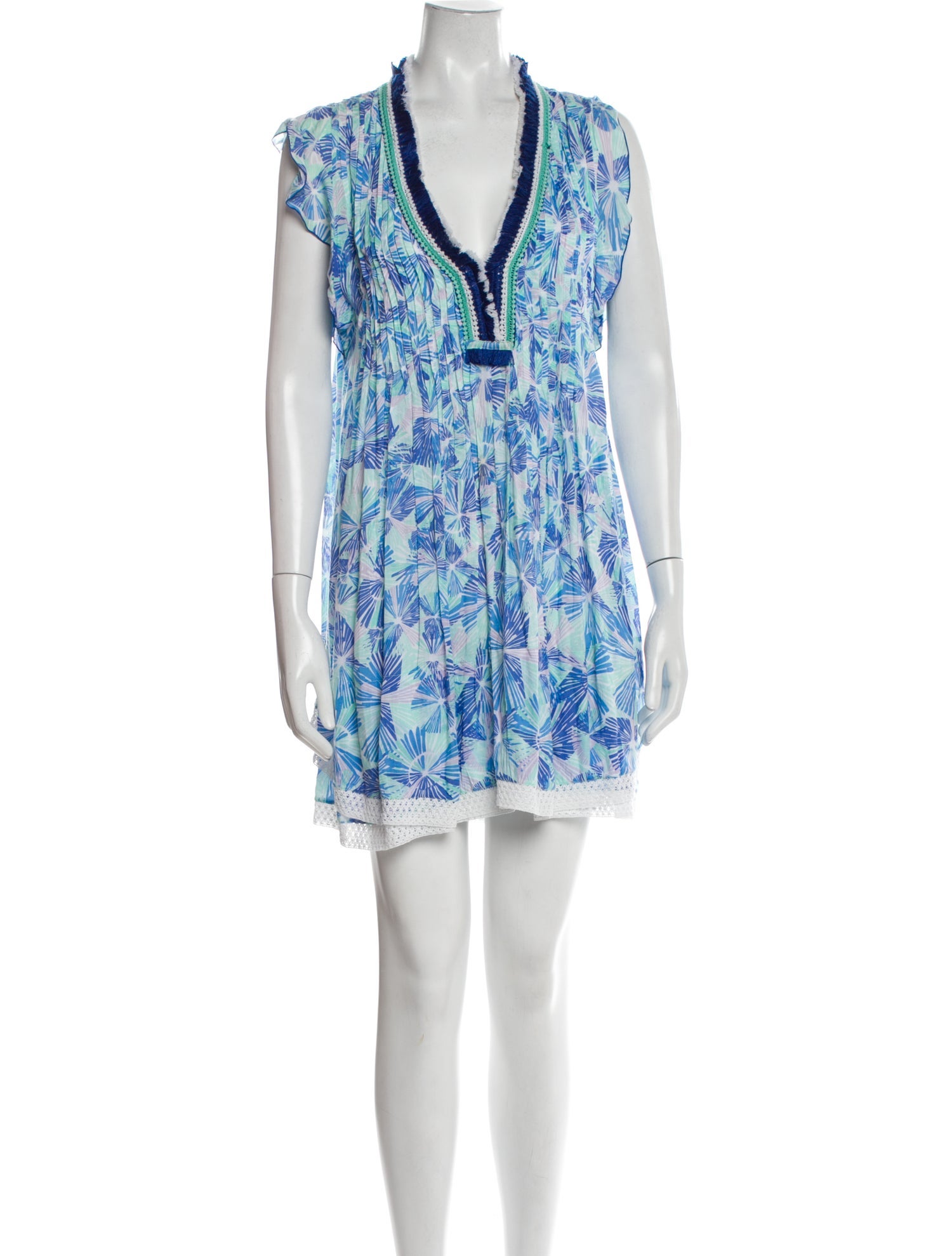 Poupette St Barth Printed Mini Dress