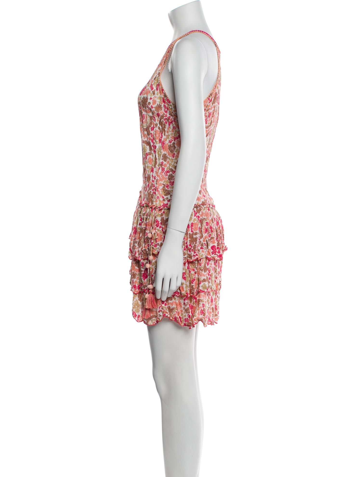 Poupette St Barth Floral Print Mini Dress