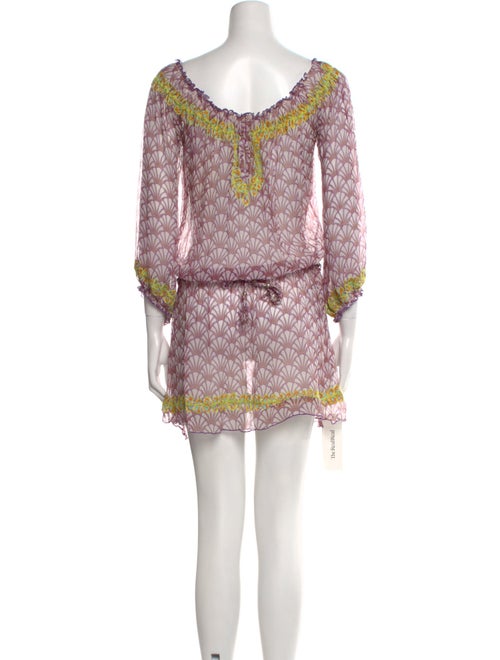 Poupette St Barth Silk Mini Dress