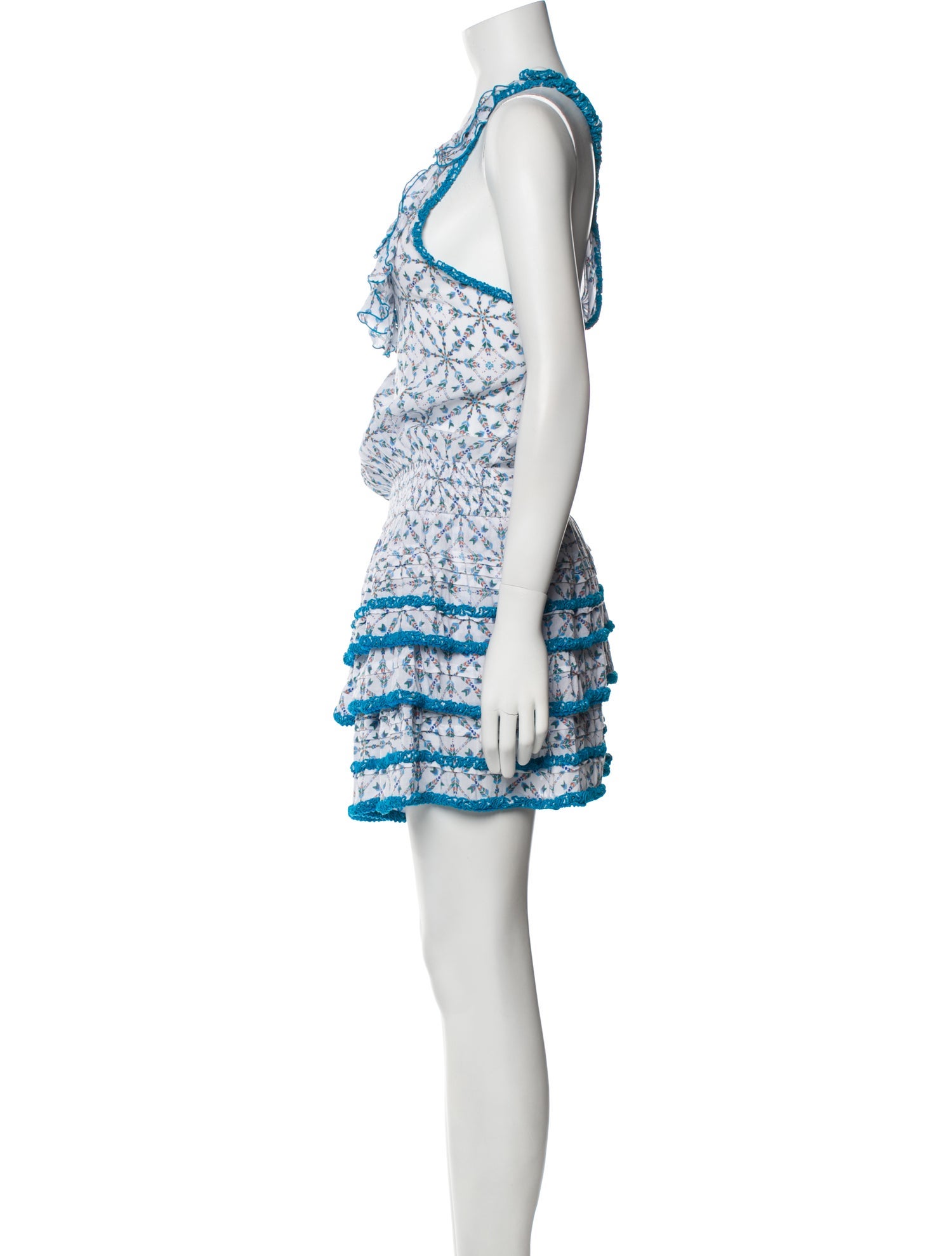 Poupette St Barth Printed Mini Dress