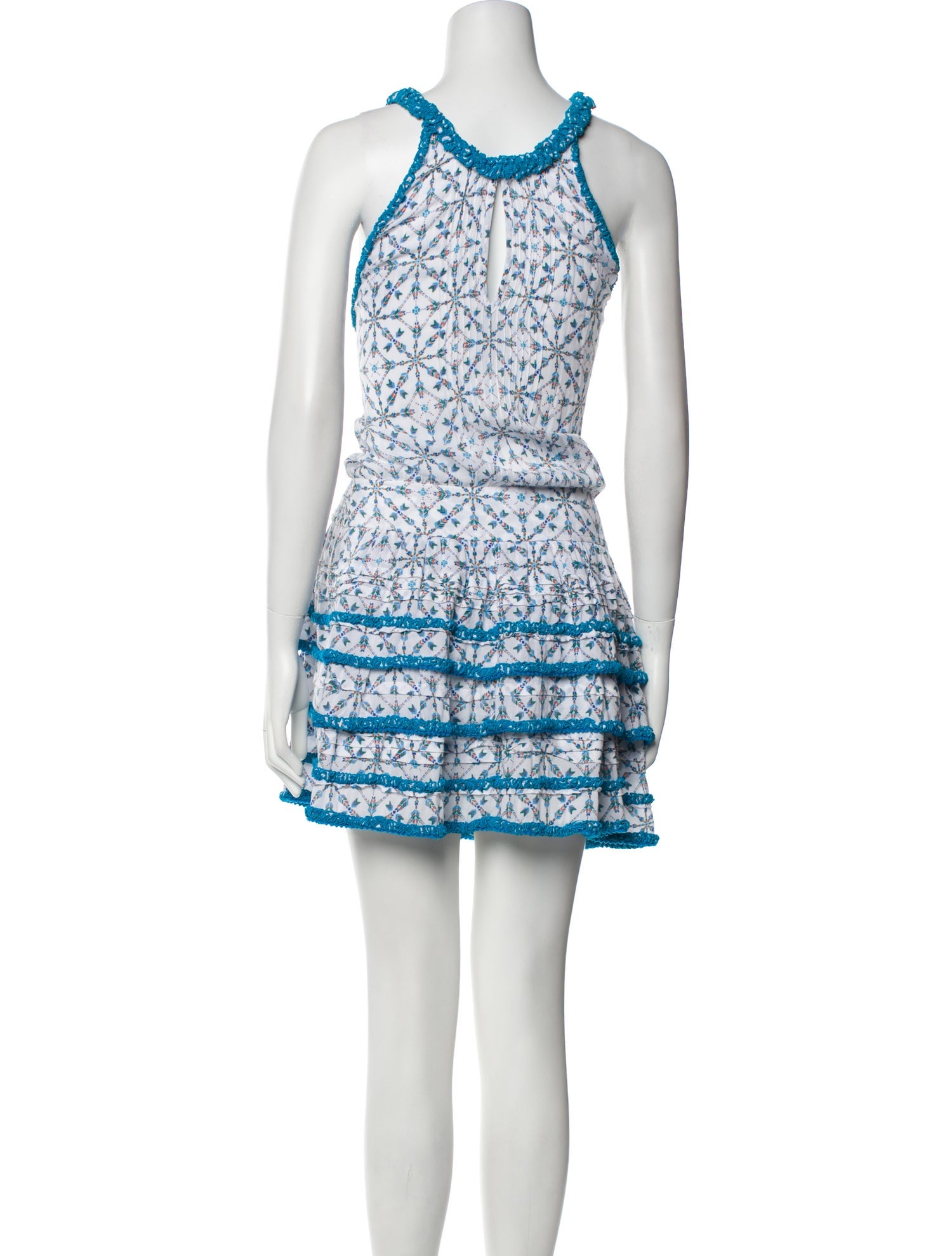 Poupette St Barth Printed Mini Dress