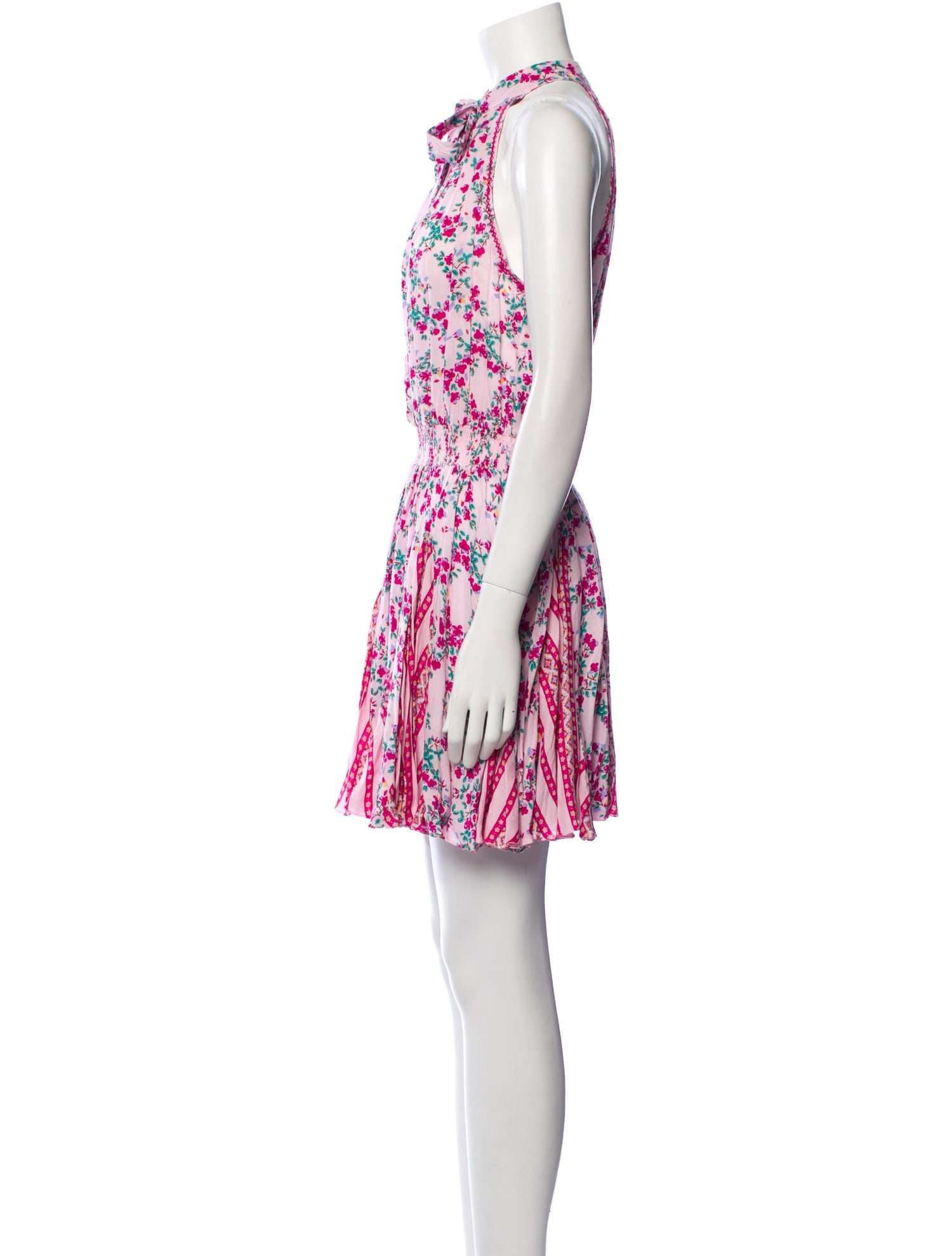 Poupette St Barth Floral Print Mini Dress w/ Tags
