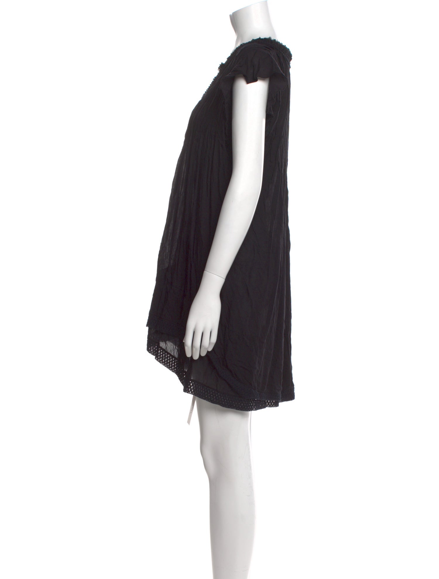 Poupette St Barth V-Neck Mini Dress