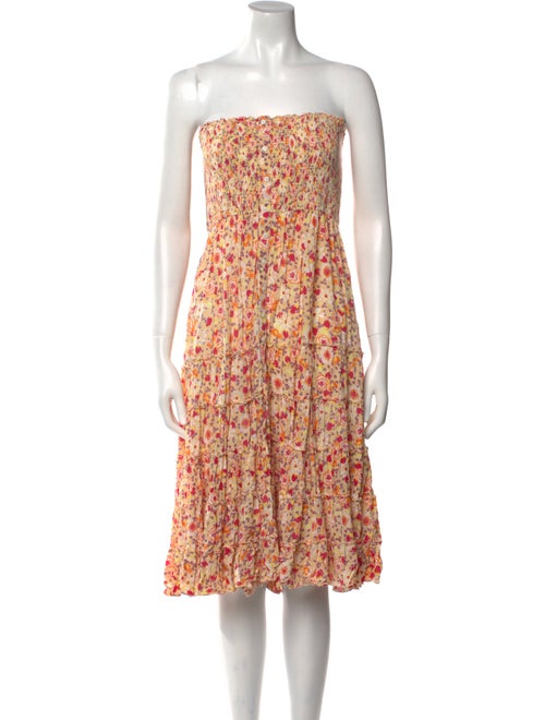 Poupette St Barth Floral Print Mini Dress