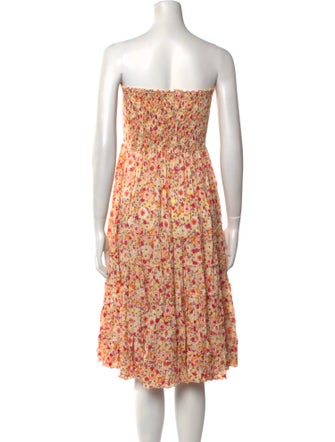 Poupette St Barth Floral Print Mini Dress