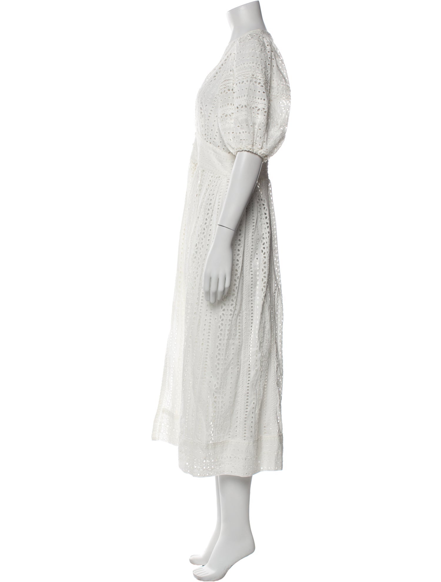 Poupette St Barth V-Neck Long Dress